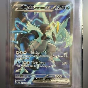 218/191 Black Kyurem EX Pokémon Card Surging Sparks